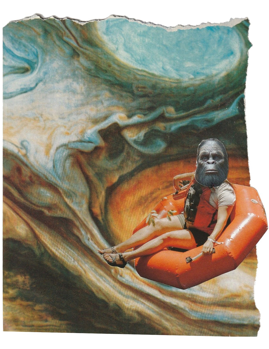 Adrift- Postcard (Matte Large 7.1x5.5in)