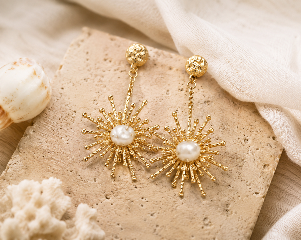 Astera Pearlburst Earrings