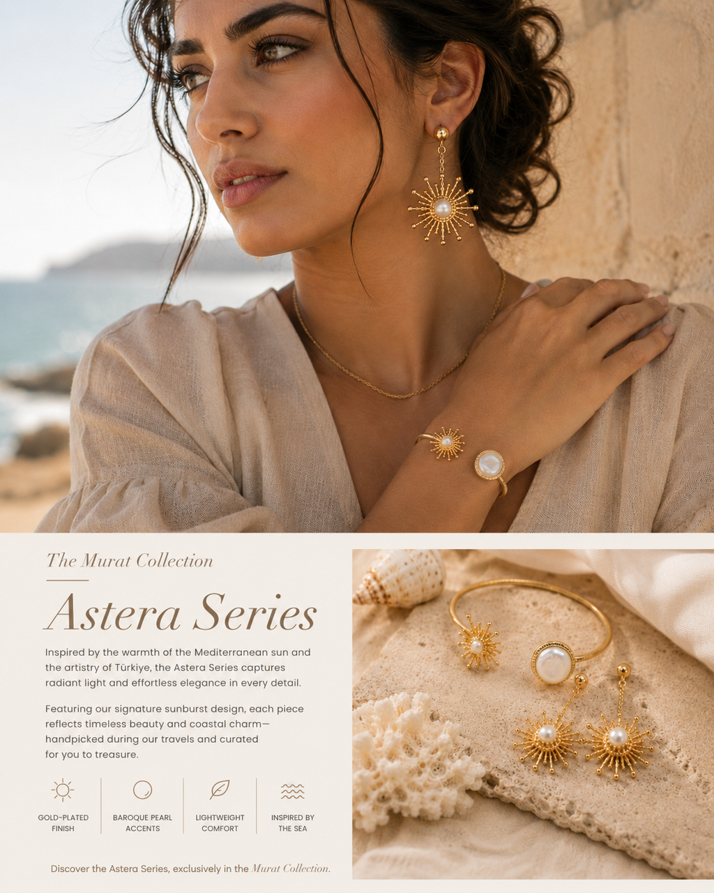 Astera Pearlburst Earrings