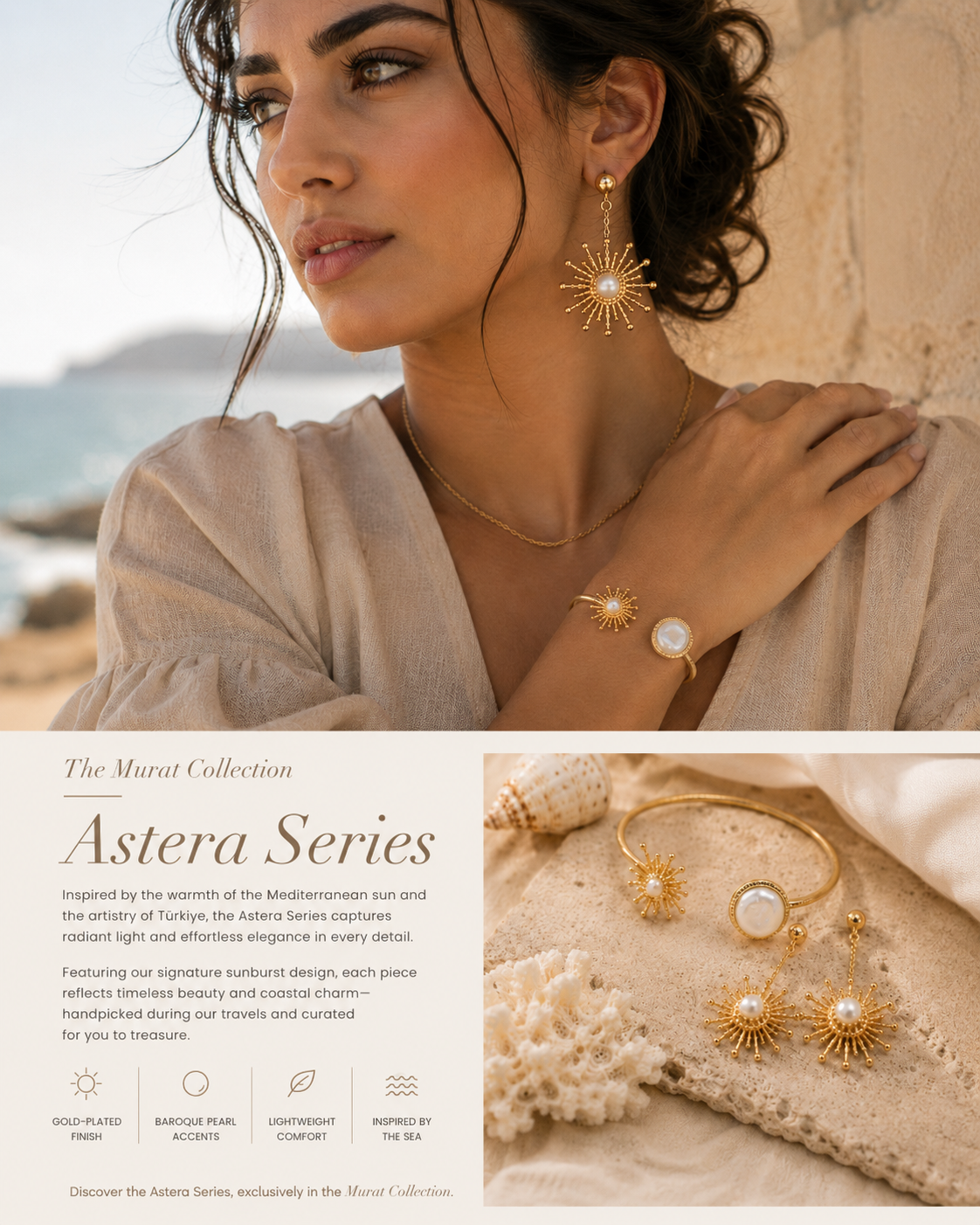 Astera Pearlburst Earrings