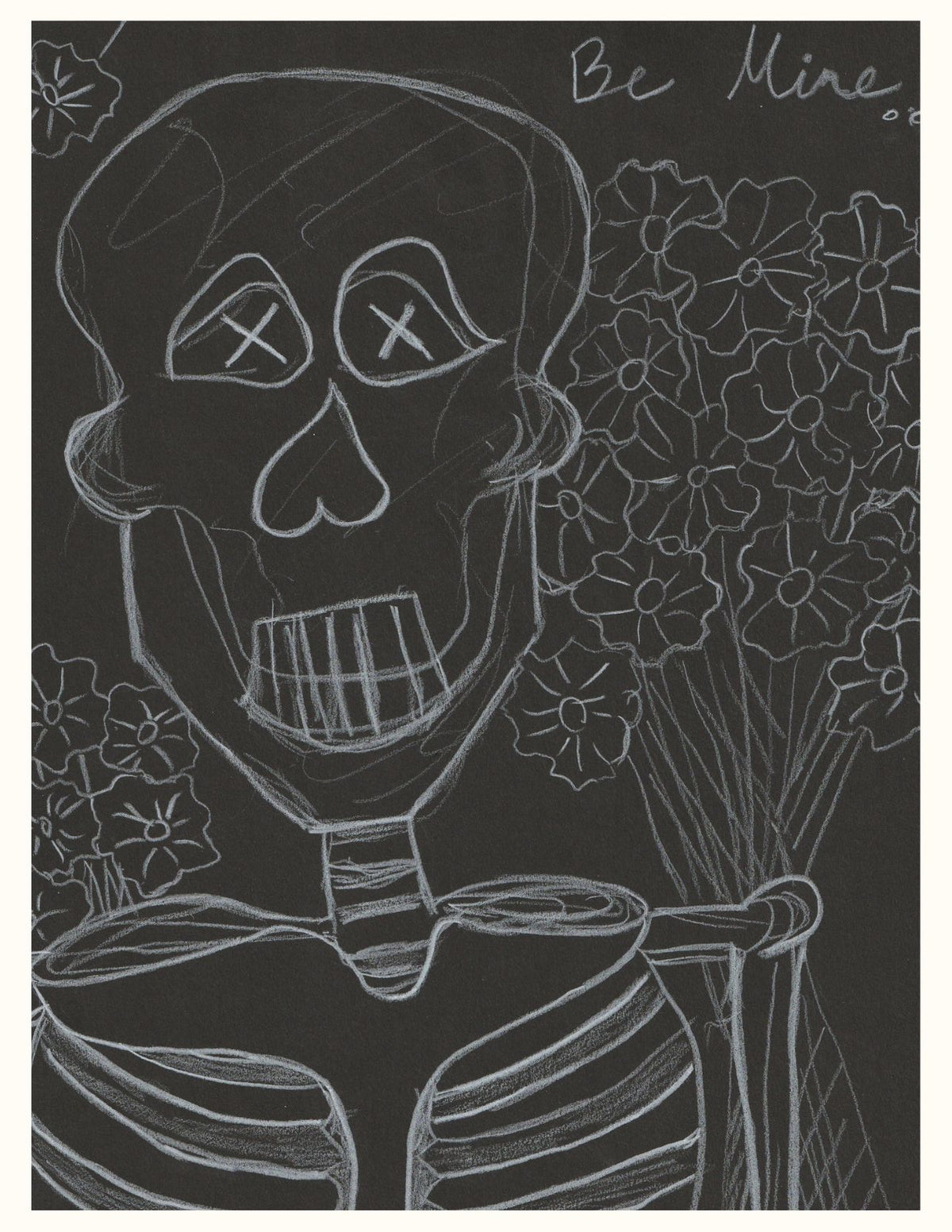 Be Mine- Postcard (Matte Large 7.1x5.5in)