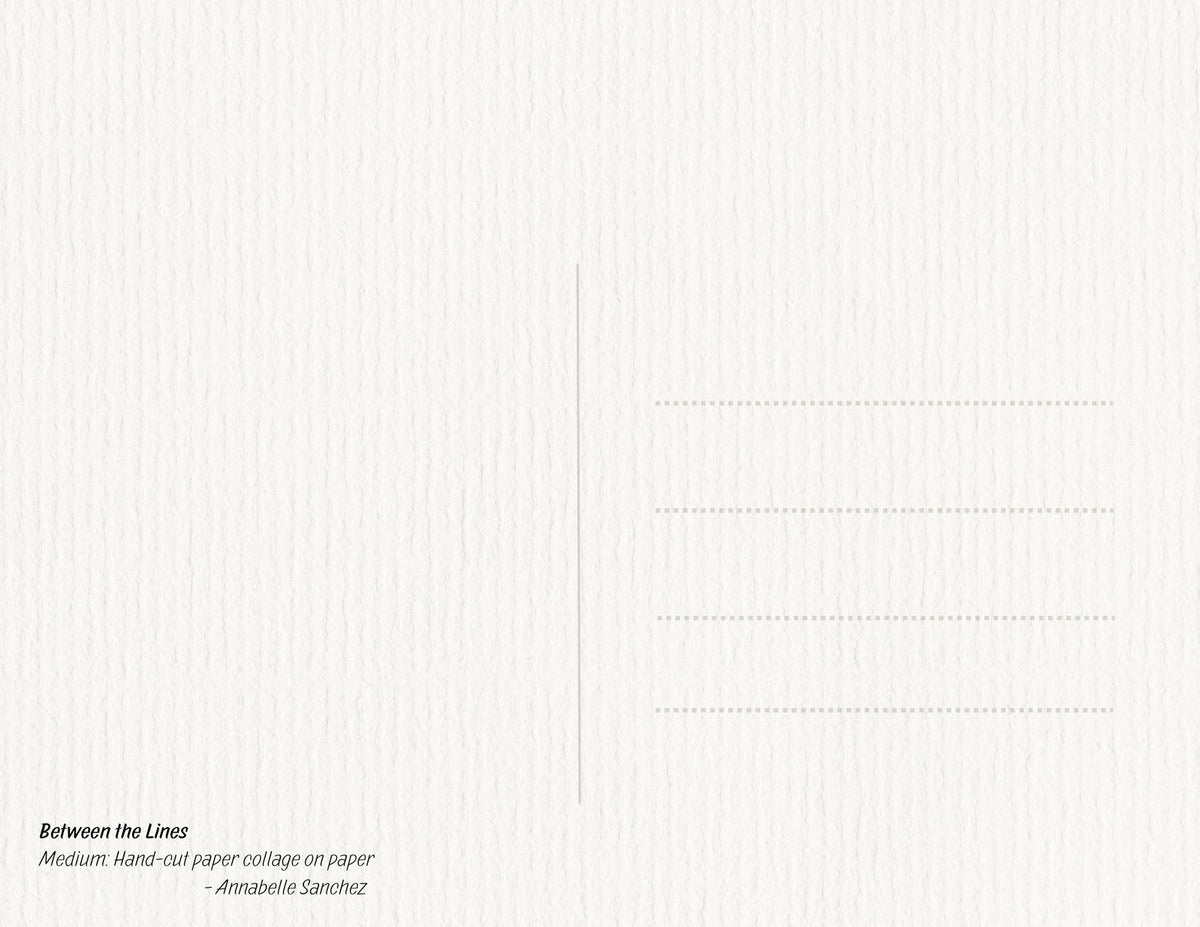 Between The Lines- Postcard (Glossy Small 5.5x4.25in)