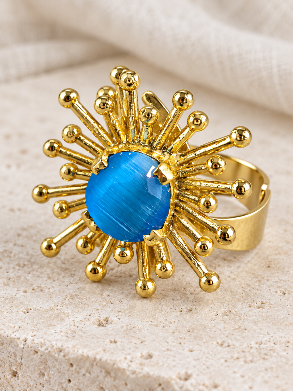 Astera Sunburst Ring