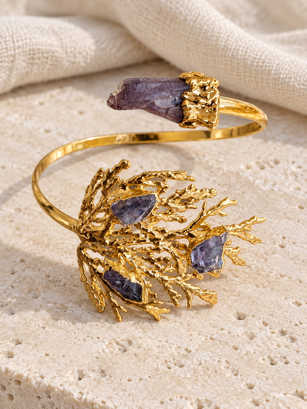 Amethyst Reef Cuff