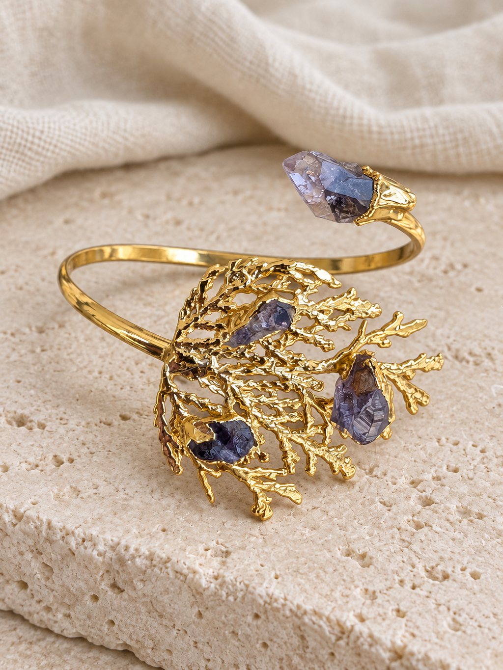 Amethyst Reef Cuff
