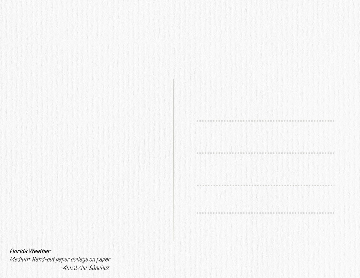 Florida Weather- Postcard (Matte Large 7.1x5.5in)