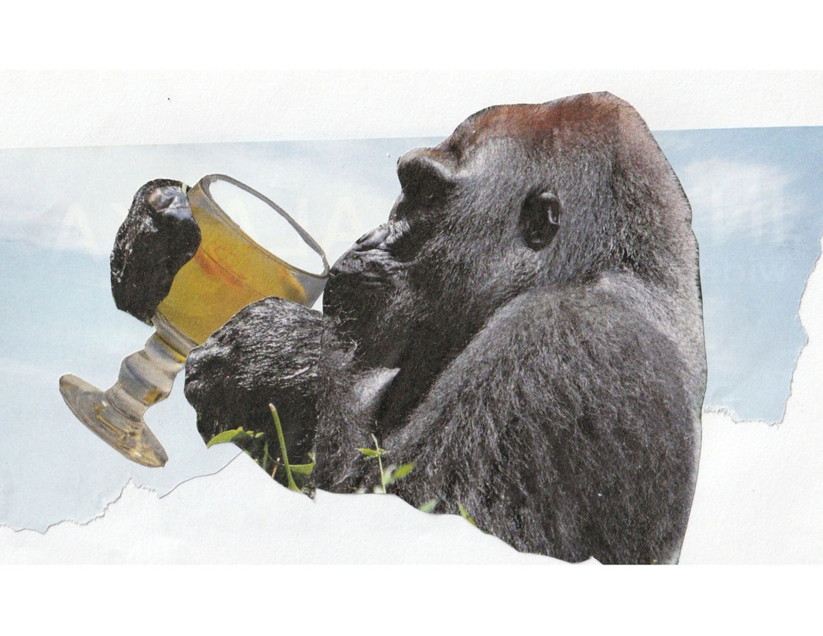 The Gentleman's Cup- Postcard (Matte Large 7.1x5.5in)