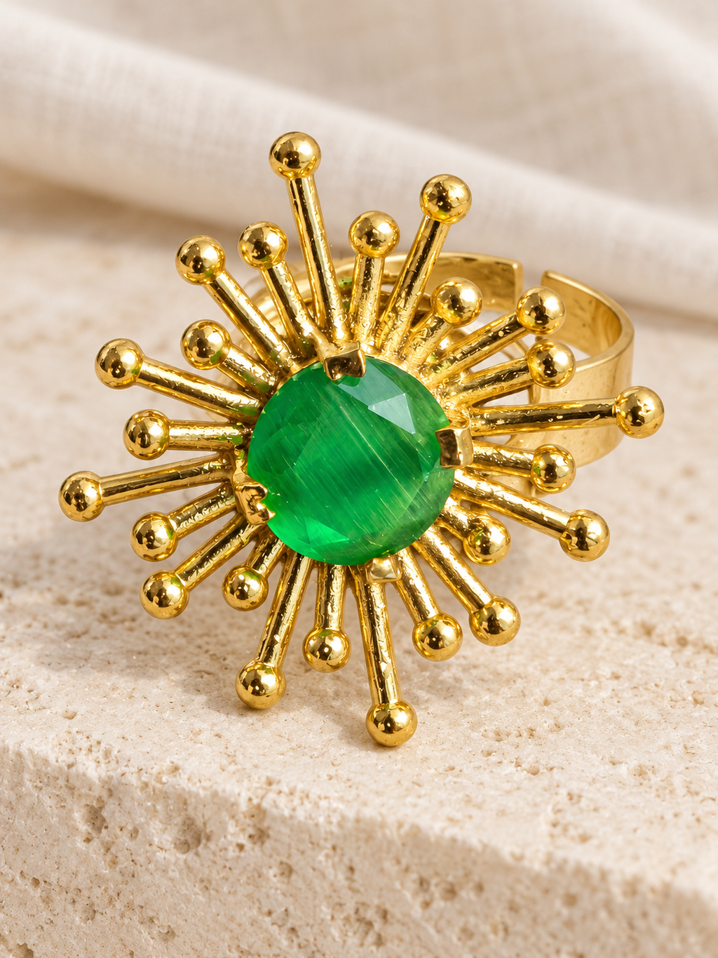 Astera Sunburst Ring