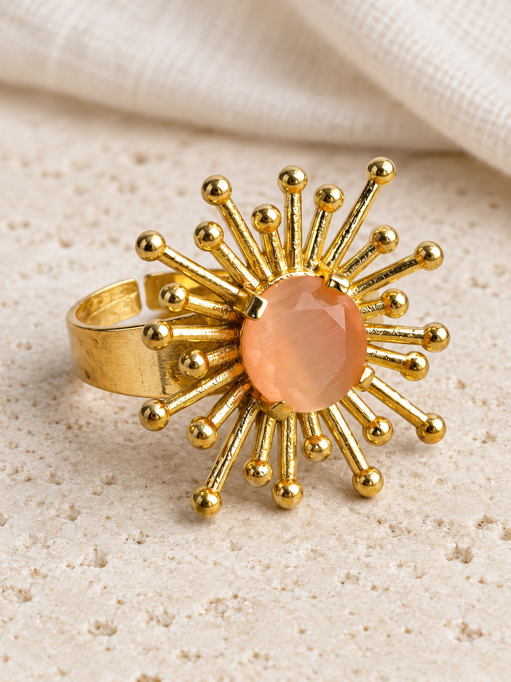 Astera Sunburst Ring
