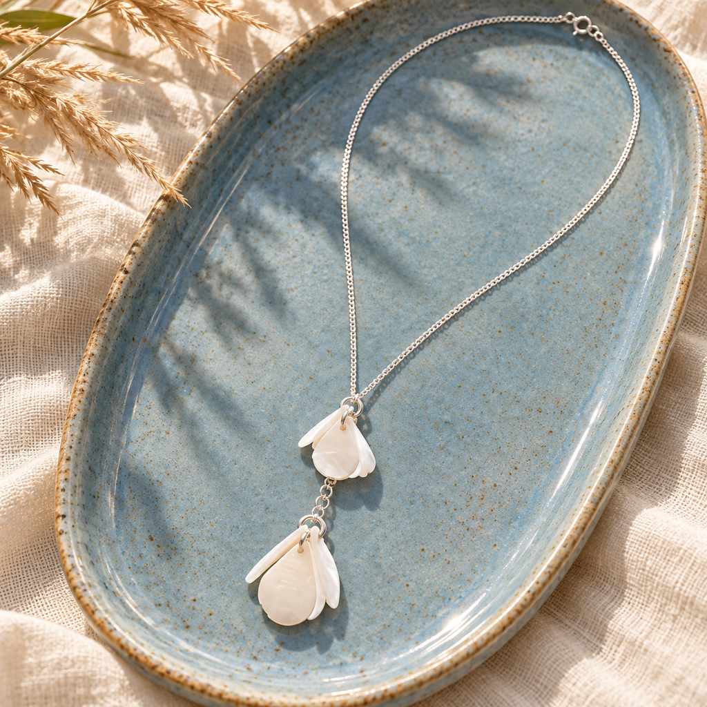 Lagoon Drops Necklace — Gotas da Lagoa