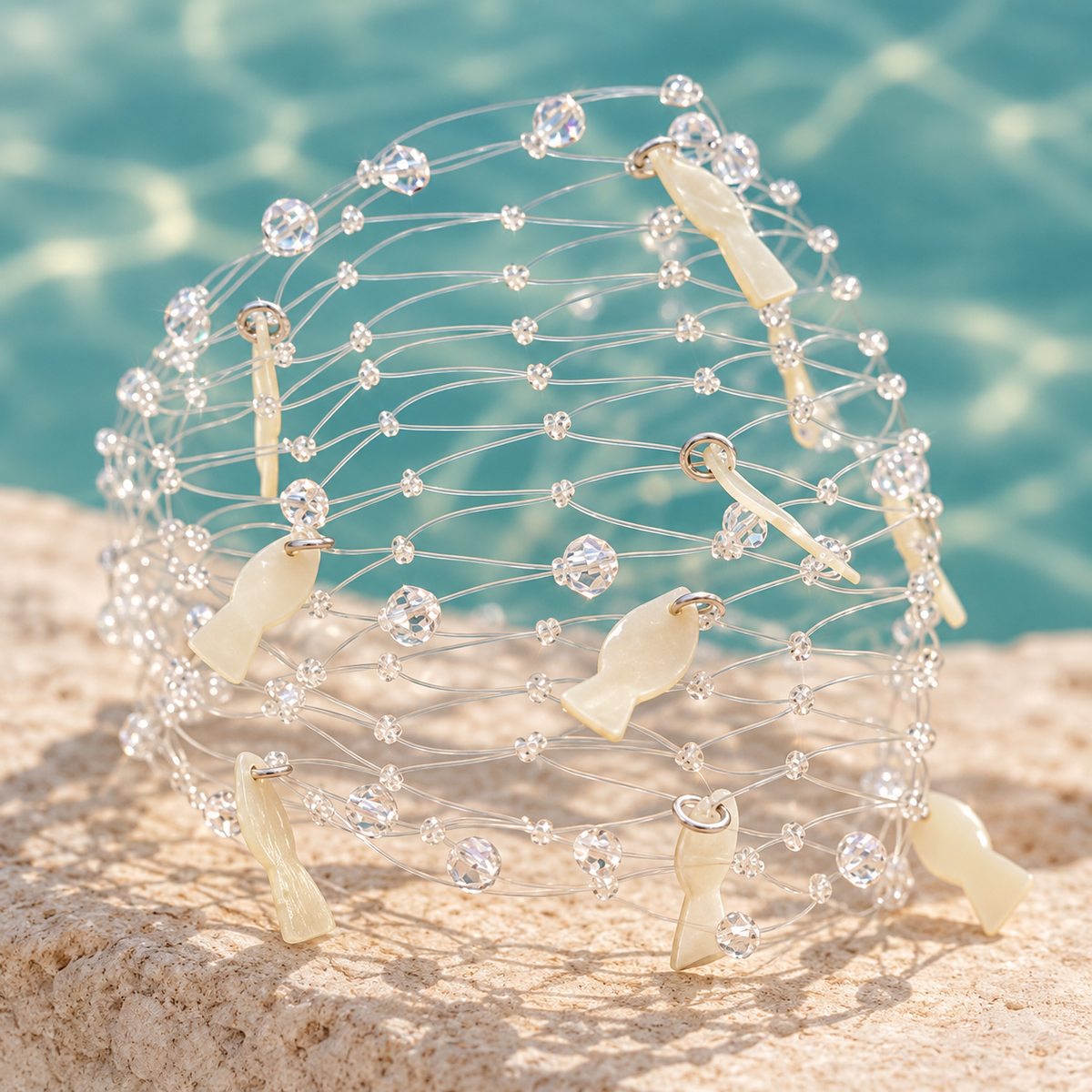 Peixe Rei Crystal Bracelet