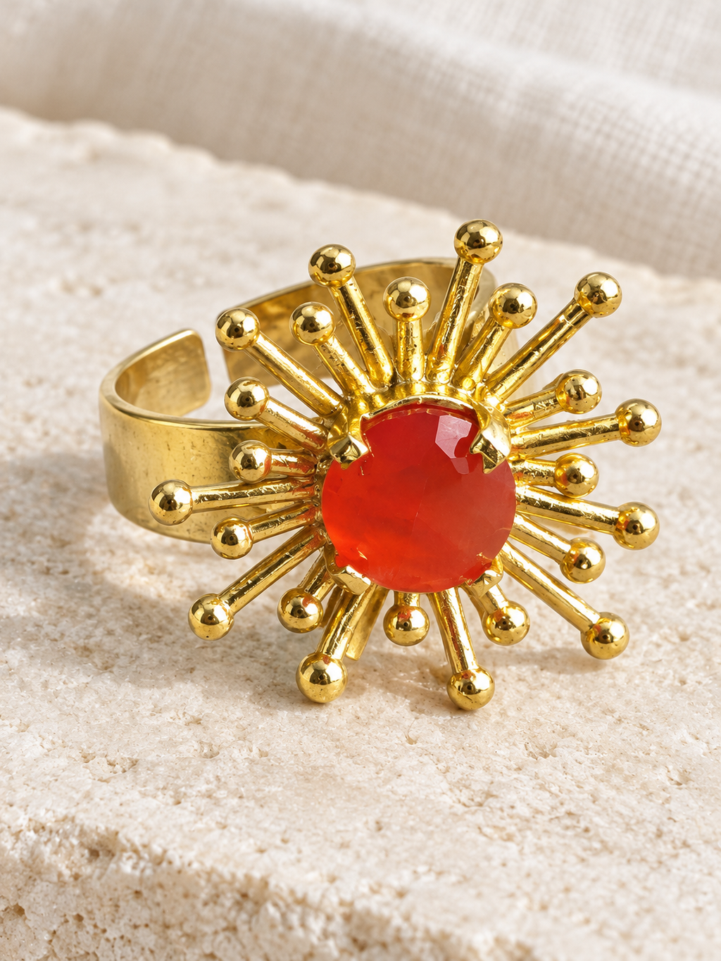 Astera Sunburst Ring