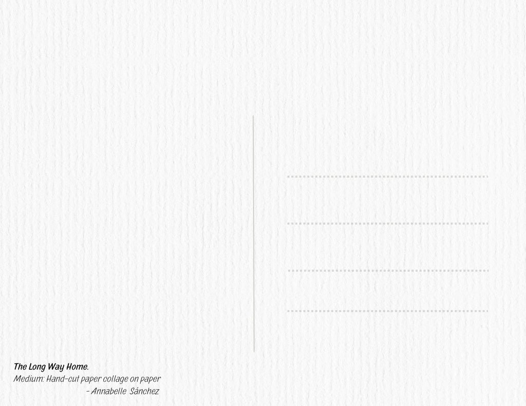The Long Way Home- Postcard (Matte Large 7.1x5.5in)