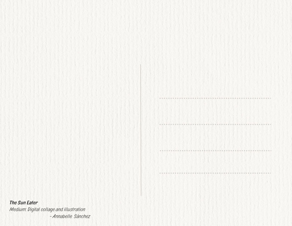 The Sun Eater- Postcard (Glossy Small 5.5x4.25in)