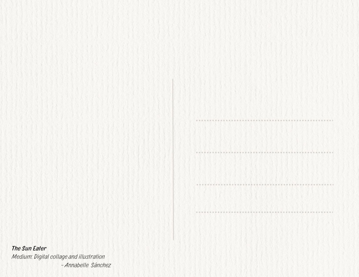 The Sun Eater- Postcard (Glossy Small 5.5x4.25in)