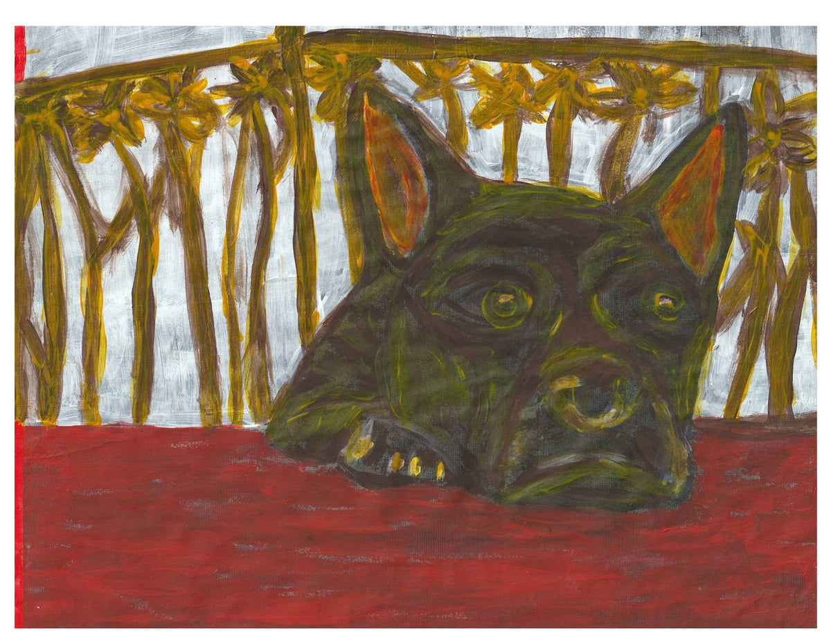 The Visitor- Postcard (Matte Large 7.1x5.5in)