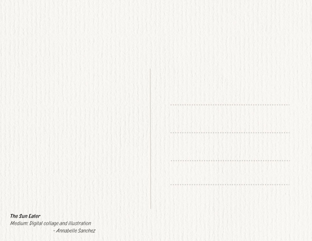 The Sun Eater- Postcard (Glossy Small 5.5x4.25in)