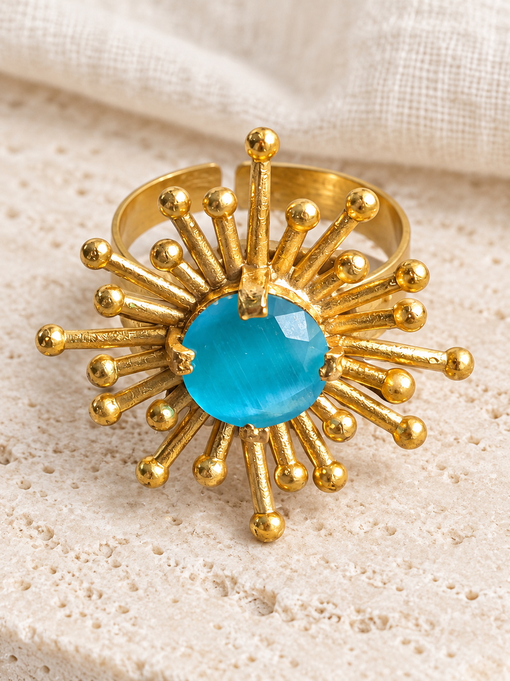 Astera Sunburst Ring