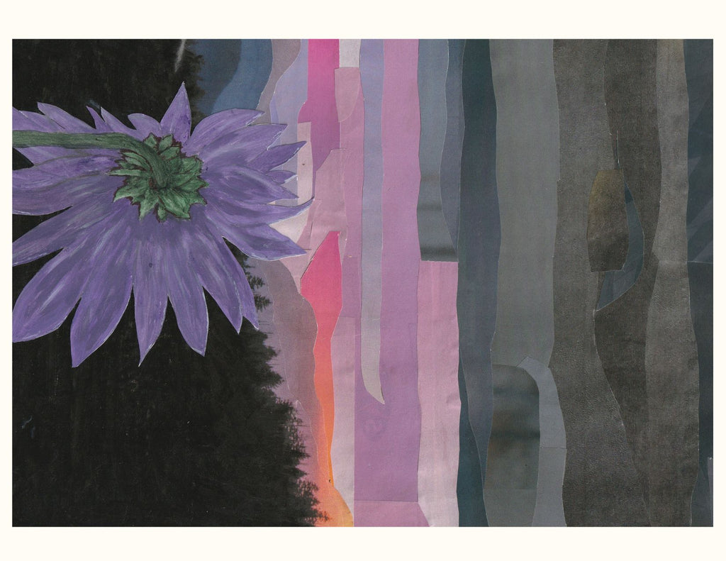 Where The Night Blooms- Postcard (Matte Large 7.1x5.5in)