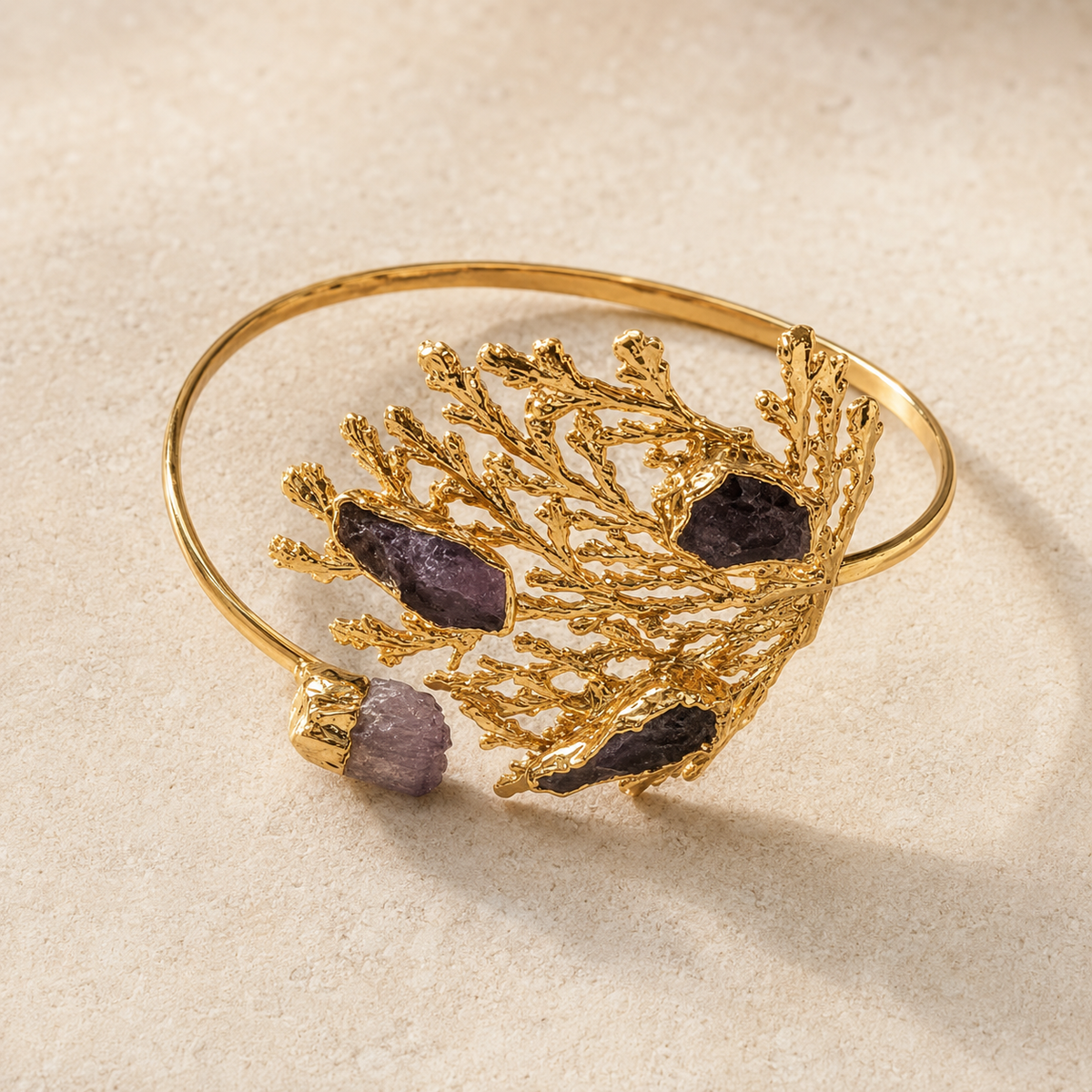 Amethyst Reef Cuff